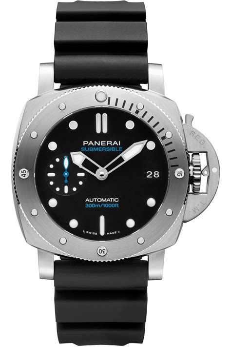 panerai submersible ceramic replica|panerai submersible 42mm.